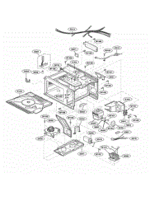 Interior Parts parts for Lg Microwave RCS10PBDA from AppliancePartsPros.com