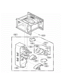Latch Board Parts parts for Lg Microwave RCS10PBDA from AppliancePartsPros.com