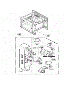 Latch Board Parts parts for Lg Range RFS12SW2A from AppliancePartsPros.com