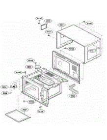 Oven Cavity Parts parts for Lg Range RFS12SW2A from AppliancePartsPros.com