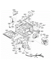 Interior Part parts for Lg Range RFS18MPS from AppliancePartsPros.com