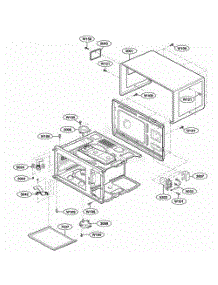 Oven Cavity Parts parts for Lg Range RFS18MPS from AppliancePartsPros.com
