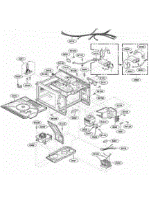 Interior Part parts for Lg Range RFS511SW2A from AppliancePartsPros.com