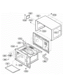 Oven Cavity Parts parts for Lg Range RFS511SW2A from AppliancePartsPros.com
