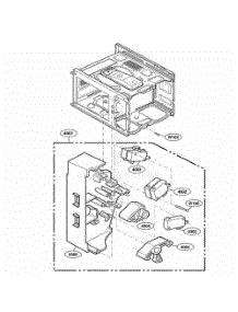 Latch Board Parts parts for Lg Range RFS518S from AppliancePartsPros.com