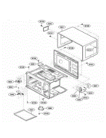 Oven Cavity Parts parts for Lg Range RFS518S from AppliancePartsPros.com
