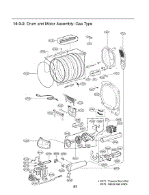 Drum And Motor Assembly parts for Lg Dryer RN10A9A18W from AppliancePartsPros.com