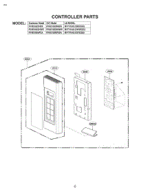 Section 2 parts for Lg Microwave RVM5160DHBB from AppliancePartsPros.com
