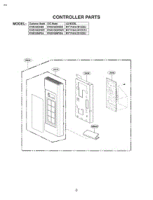 Section 2 parts for Lg Microwave RVM5160DHWW from AppliancePartsPros.com