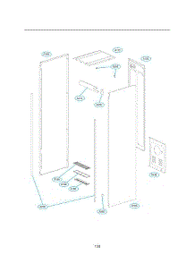 Section 3 parts for Lg Refrigerator S3MFBN from AppliancePartsPros.com