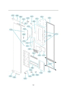 Section 4 parts for Lg Refrigerator S3MFBN from AppliancePartsPros.com