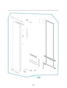 Section 5 parts for Lg Refrigerator S3MFBN from AppliancePartsPros.com