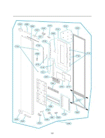 Section 4 parts for Lg S3WFBN from AppliancePartsPros.com
