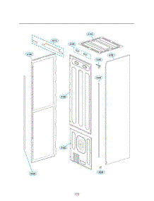 Section 3 parts for Lg Dryer S5BBG from AppliancePartsPros.com