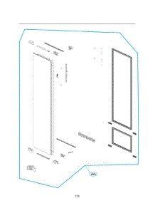 Section 5 parts for Lg Dryer S5BBG from AppliancePartsPros.com