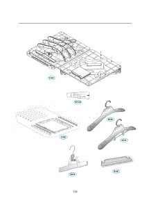 Section 6 parts for Lg Dryer S5BBG from AppliancePartsPros.com