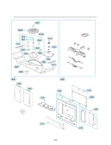 Section 2 parts for Lg Dryer S5MSB from AppliancePartsPros.com