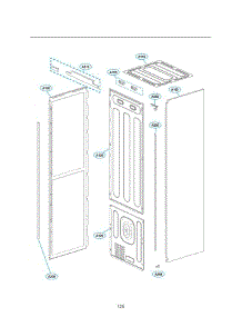 Section 3 parts for Lg Dryer S5MSB from AppliancePartsPros.com
