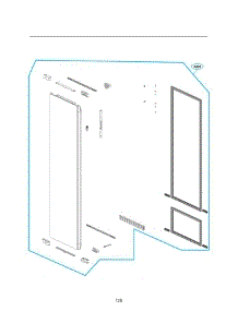 Section 5 parts for Lg Dryer S5MSB from AppliancePartsPros.com