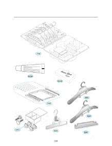 Section 6 parts for Lg Dryer S5MSB from AppliancePartsPros.com