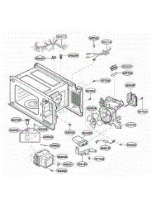 Interior Parts 1 parts for Lg Wall Oven SBM1000W from AppliancePartsPros.com