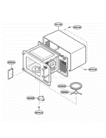 Oven Cavity Parts parts for Lg Wall Oven SBM1000W from AppliancePartsPros.com