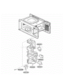 Latch Board Parts parts for Lg Wall Oven SBM6500B from AppliancePartsPros.com