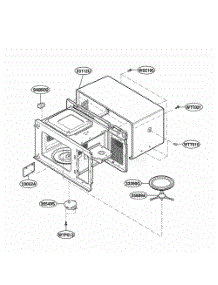 Oven Cavity Parts parts for Lg Wall Oven SBM6500W from AppliancePartsPros.com