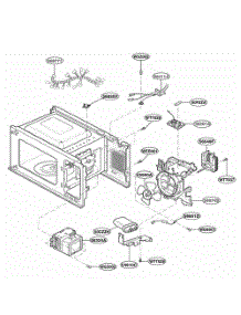 Interior Part 2 parts for Lg Range SBM7700B from AppliancePartsPros.com