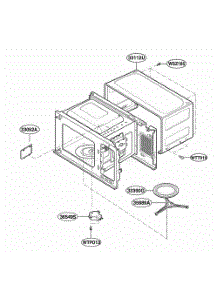 Oven Cavity Parts parts for Lg Range SBM7700B from AppliancePartsPros.com