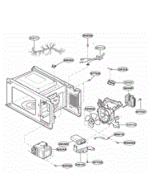 Interior Part 1 parts for Lg Microwave SBM7700W from AppliancePartsPros.com