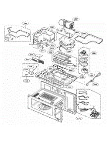 Interior Part 2 parts for Lg Range SCA1000HBB from AppliancePartsPros.com