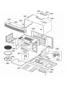 Oven Cavity Parts parts for Lg Range SCA1000HBB from AppliancePartsPros.com