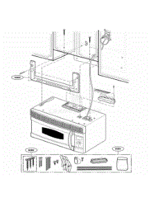 Installation Parts parts for Lg Range SCA1000HCC from AppliancePartsPros.com