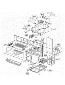 Interior Part 1 parts for Lg Range SCA1000HCC from AppliancePartsPros.com