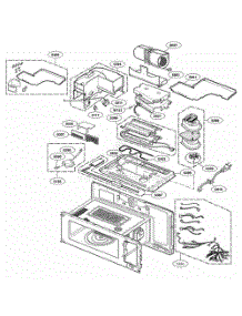 Interior Part 2 parts for Lg Range SCA1000HCC from AppliancePartsPros.com