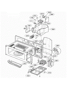 Interior Part 1 parts for Lg Range SCA1000HWW from AppliancePartsPros.com