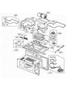 Interior Part 2 parts for Lg Range SCA1000HWW from AppliancePartsPros.com