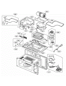 Interior Parts 2 parts for Lg Wall Oven SCA1001HSS from AppliancePartsPros.com