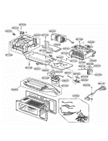 Interior Part 2 parts for Lg Range SCA2000BBB from AppliancePartsPros.com