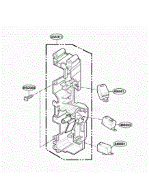 Latch Board Parts parts for Lg Range SCA2000BBB from AppliancePartsPros.com
