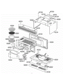 Oven Cavity Parts parts for Lg Range SCA2000BBB from AppliancePartsPros.com