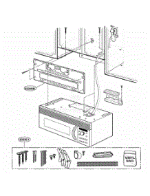 Installation Parts parts for Lg Range SCA2000BCC from AppliancePartsPros.com