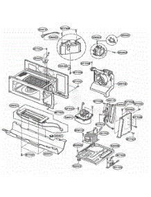 Interior Part 1 parts for Lg Range SCA2000BCC from AppliancePartsPros.com