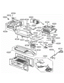 Interior Part 2 parts for Lg Range SCA2000BWW from AppliancePartsPros.com