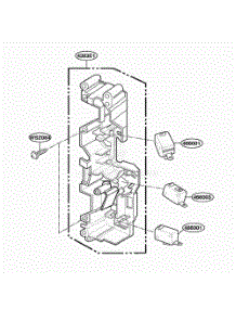 Latch Board Parts parts for Lg Range SCA2000BWW from AppliancePartsPros.com