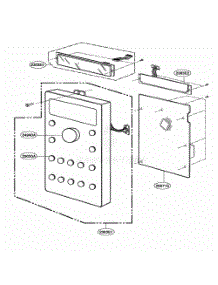 Controller Parts 2 parts for Lg Range SCA2001BSS from AppliancePartsPros.com