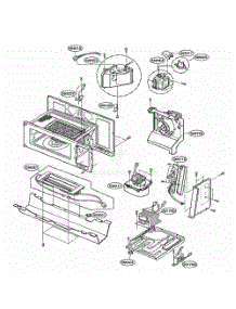 Interior Part 1 parts for Lg Range SCA2001BSS from AppliancePartsPros.com