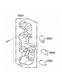 Latch Board Parts parts for Lg Range SCA2001BSS from AppliancePartsPros.com