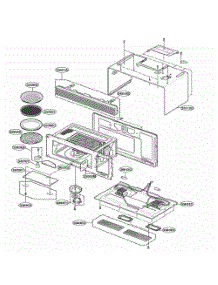 Oven Cavity Parts parts for Lg Range SCA2001BSS from AppliancePartsPros.com